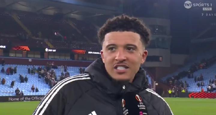  桑乔赛后欣喜若狂，麦金强势回归；维拉执行战术出色，欧联前景可期。 体育新闻